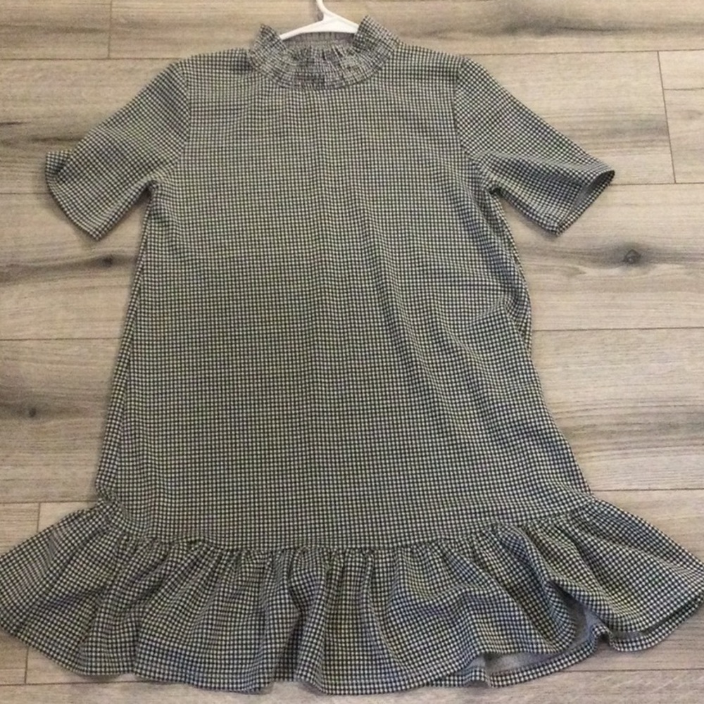 ZARA black and white dress